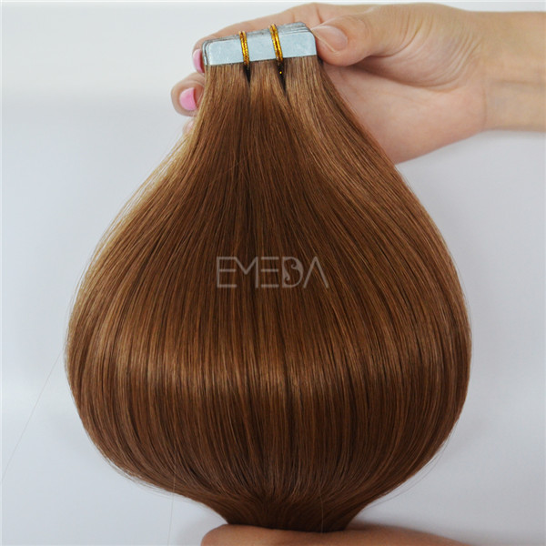 EMEDA Silk straight Tape in hair extensions Smooth hair factory-HW0079